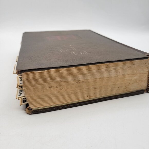 The Ryrie Study Bible New American Standard Moody Press HC Vintage 1978 Tabs - Picture 7 of 16